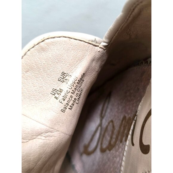 Sam Edelman Women's Clog Multicolor Textile Slip-On Loafers Gold Buckle Detail S - Picture 10 of 10